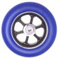 6" x 1 1/4" Blue Soft Roll Casters