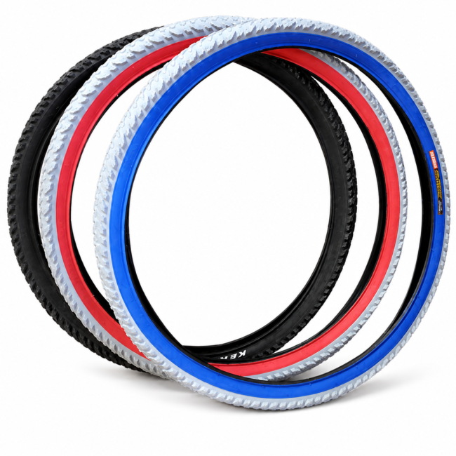 Kenda Kobra Wide Knobby Wheelchair Tires 24" x 2" (50-540) pair