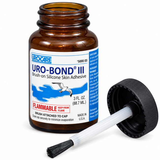 Urocare Uro-Bond III Brush On Adhesive 1 1/2 fl.oz