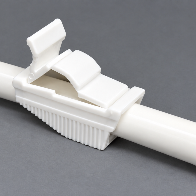 Urocare Straight Thru Adapter with Clamp