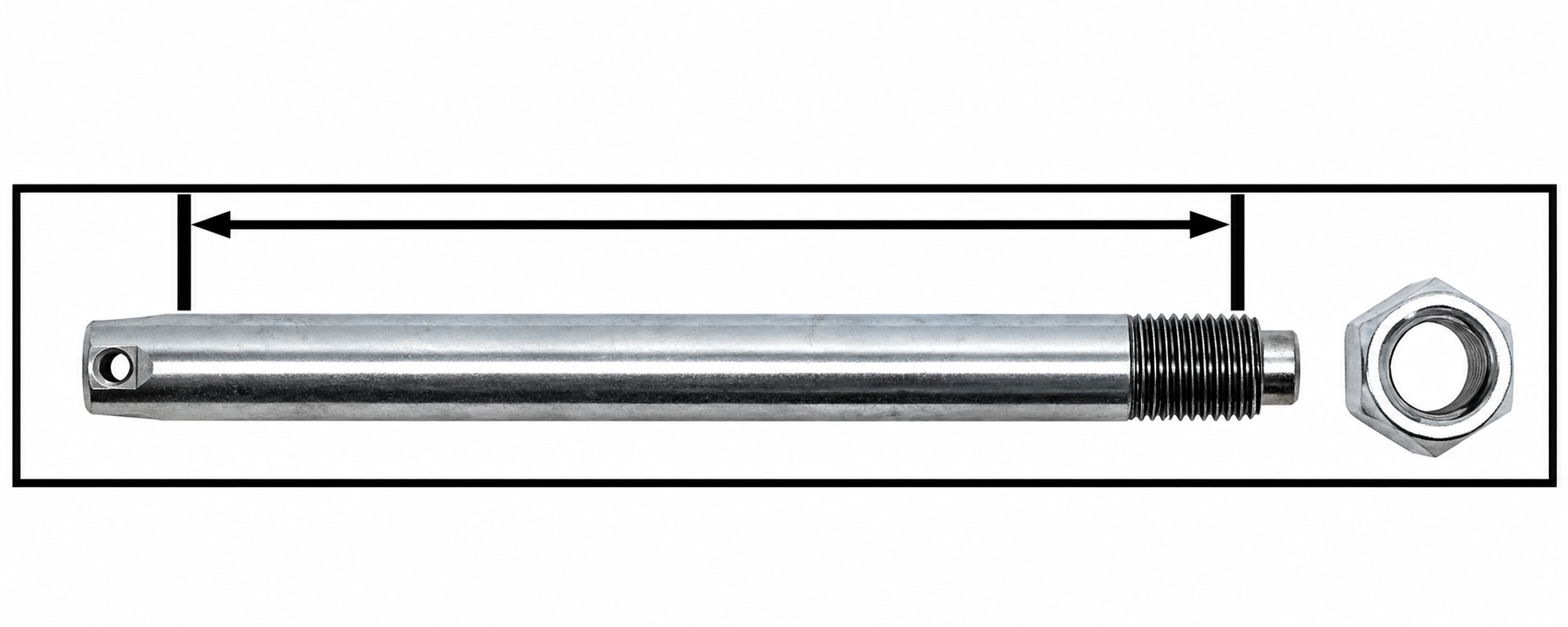 Small Button Quick Release Wheelchair Axles | Sportaid