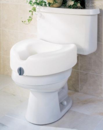 Locking Raised Toilet Seat
