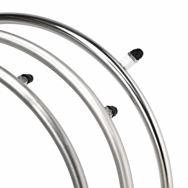 Titanium Wheelchair Handrims - Choose Size