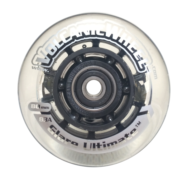 3" x 1" Lighted Wheelchair Casters