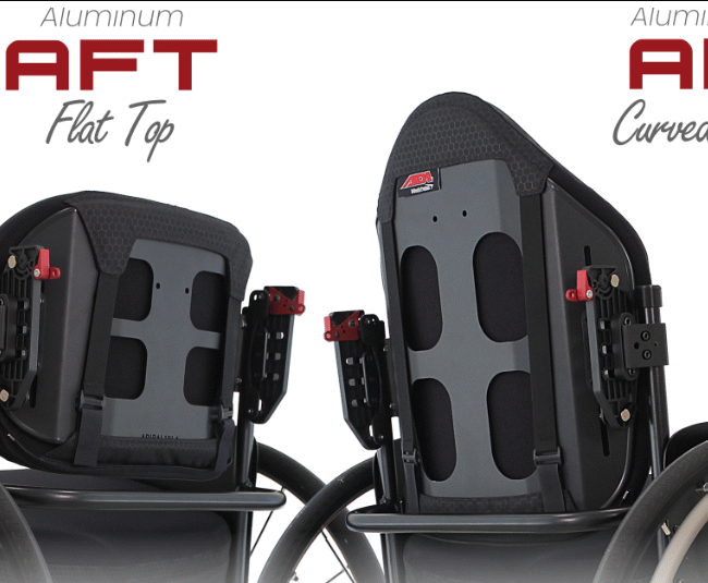 Aluminum 2.0 Back Support by ADI