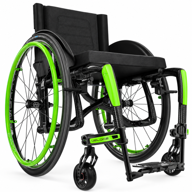 Veloce Ultra Lightweight Folding Wheelchair