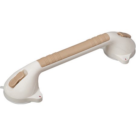 HealthSmart Sand Suction Cup Grab Bar with BactiX, 16"