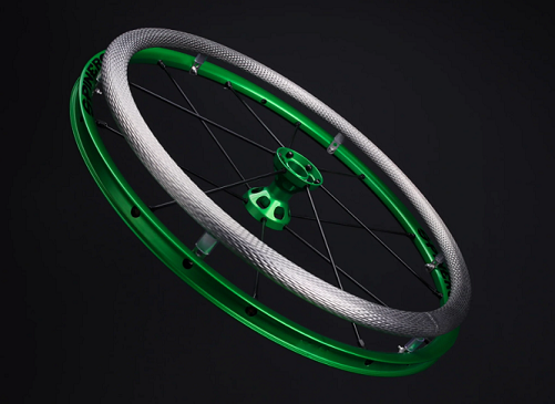 TC MAX Stainless Steel Ergonomic Handrim - Image 3