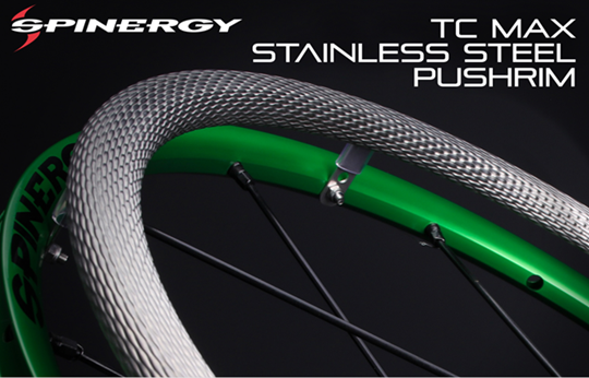 TC MAX Stainless Steel Ergonomic Handrim - Image 4