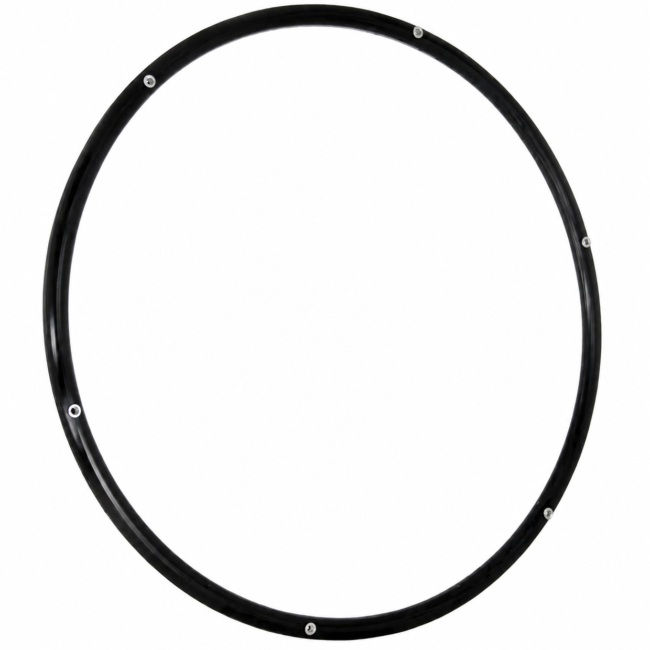 25" X-Core 3 Spoke Black Anodized Handrims