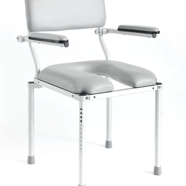 Nuprodx 3200 Heavy Duty Stationary Shower Commode Chair