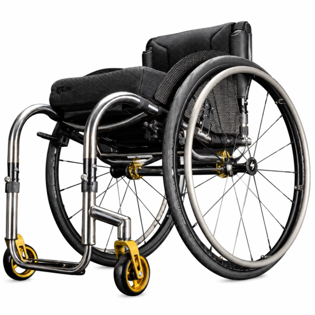 RGK Octane FX Titanium "Folding" Rigid Wheelchair